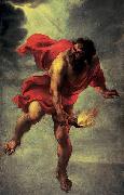 Jan Cossiers Prometheus Carrying Fire painting